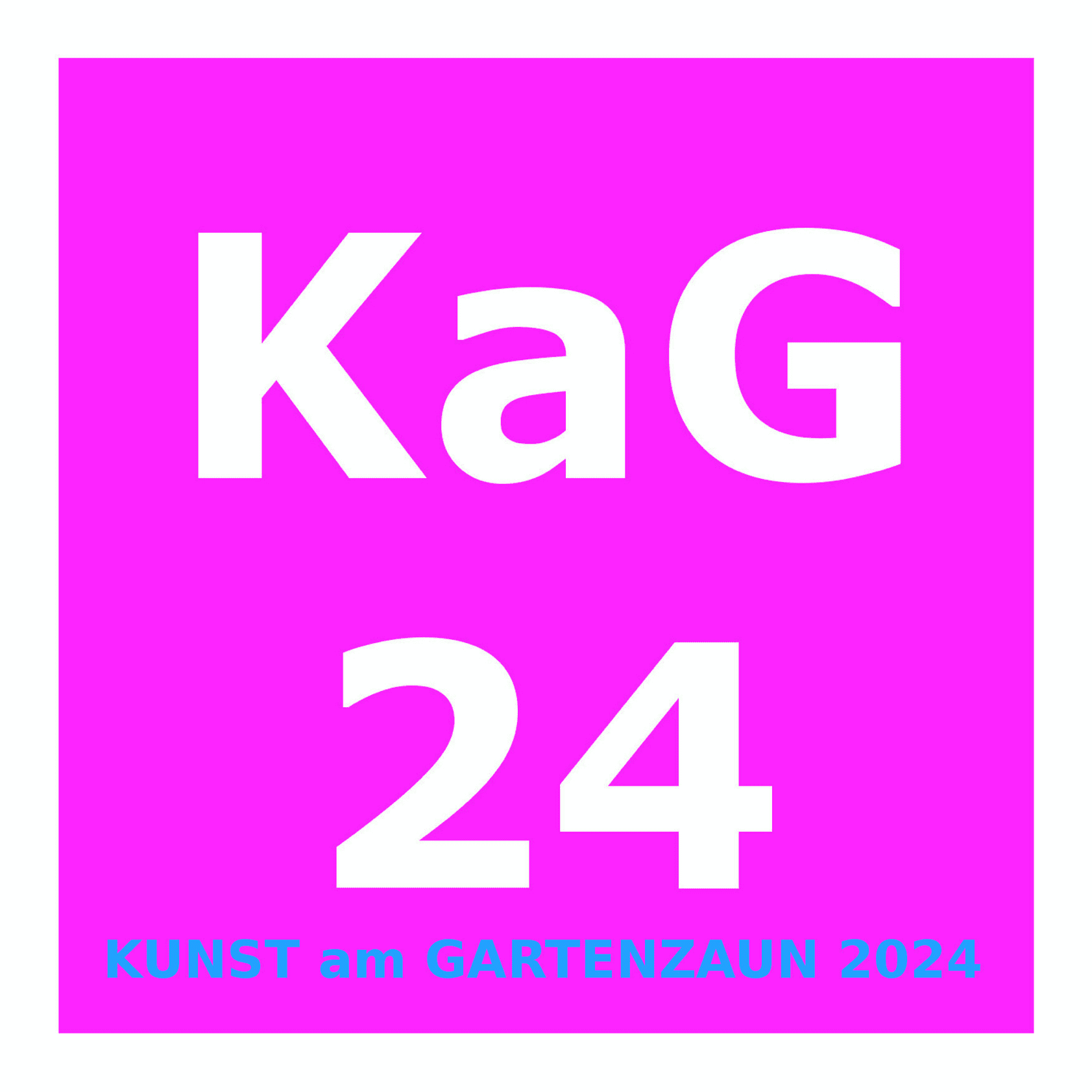Logo "Kunst am Gartenzaun 2024"
